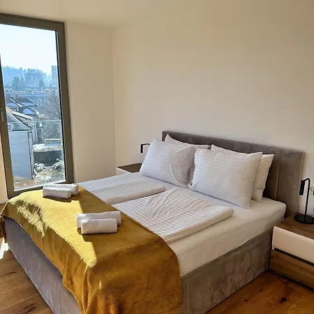 Penthouse - Garden Lägenhet Ljubljana